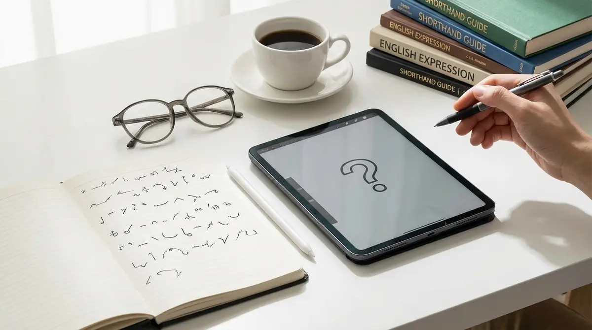 速記の英語表現に関するよくある質問