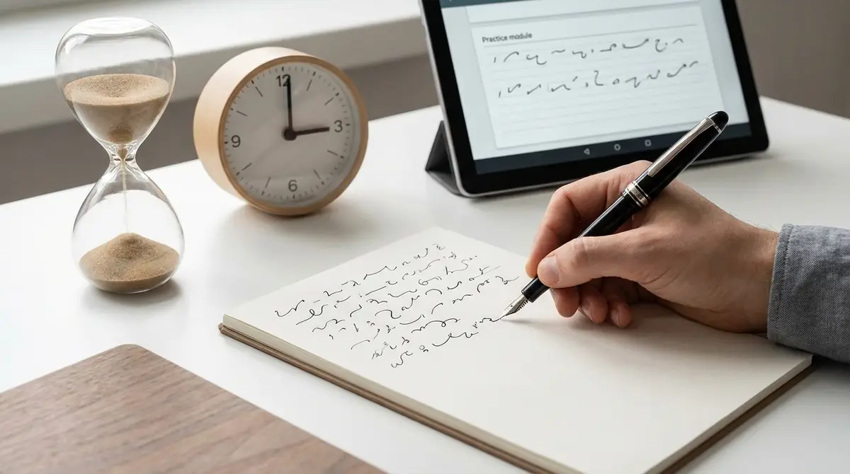 今日から始める｜1日15分の速記練習メニュー