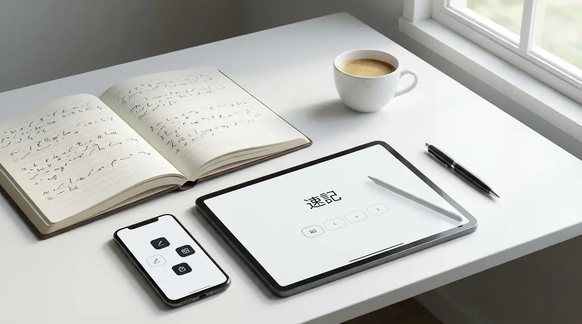 無料で使える速記練習素材・アプリ3選