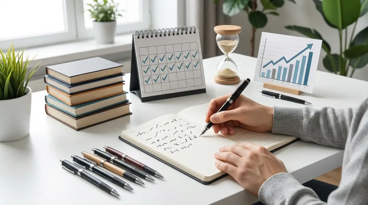 速記の独学で挫折しないための5つの習慣化テクニック