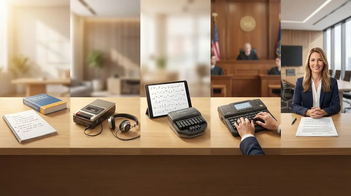 未経験から速記者になるまでの5ステップ