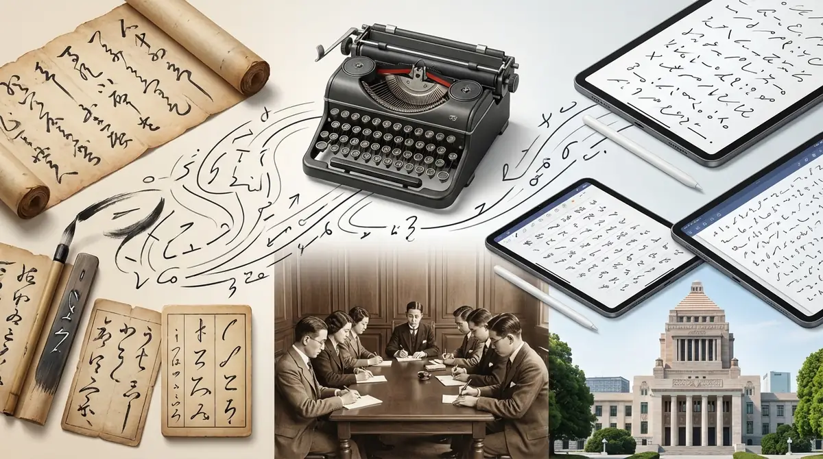 速記の歴史｜日本での発展と国会速記の役割