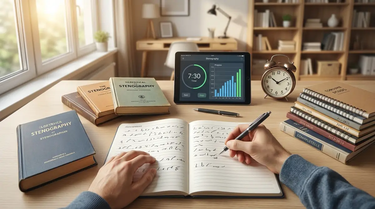 速記は独学で習得できる？期間・難易度・練習時間の目安