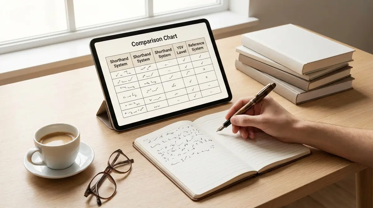 速記の学び方ステップ1｜方式と教材の選び方