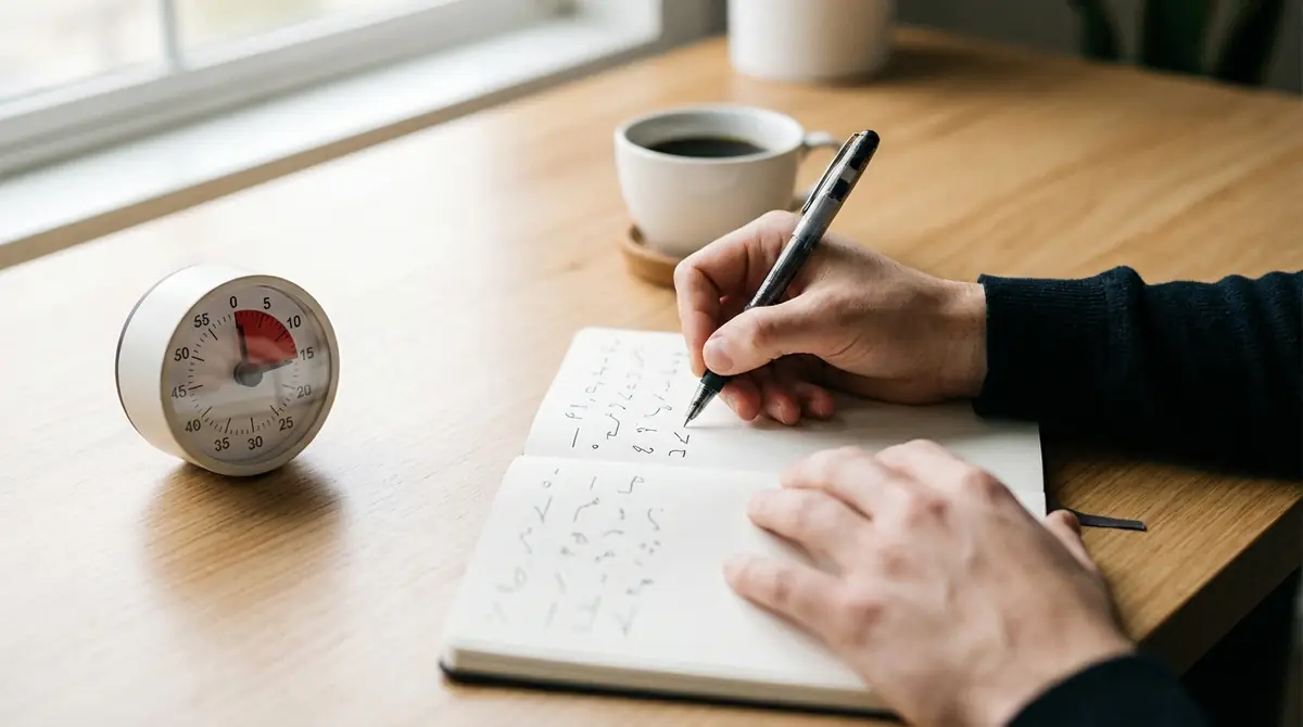 1日15分から始める速記の練習メニュー例