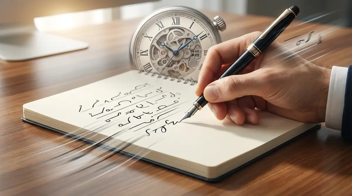 速記とは？30秒でわかる定義と読み方