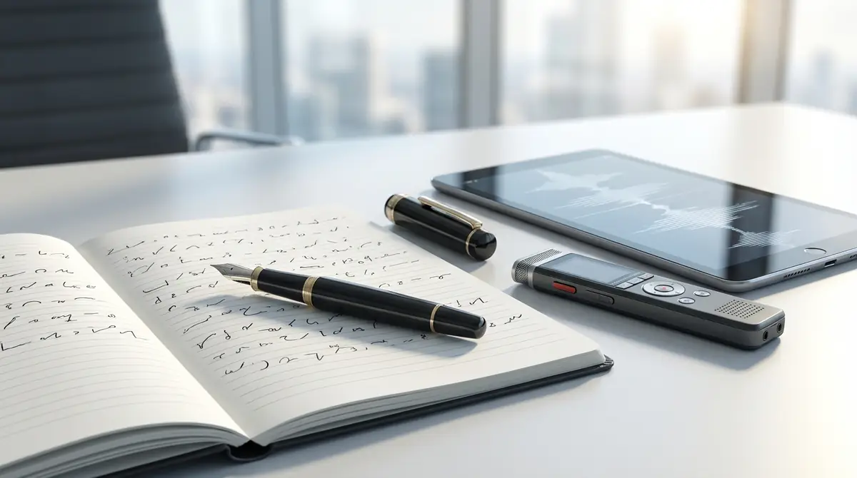 速記者とは？30秒でわかる基本情報【定義・読み方・英語】