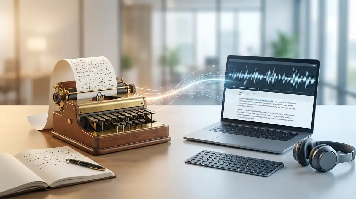 速記者とは？役割と文字起こしとの違い