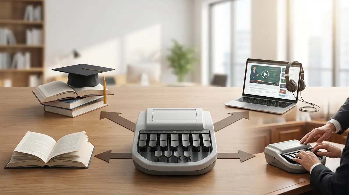 速記者になるには？3つのルートを解説