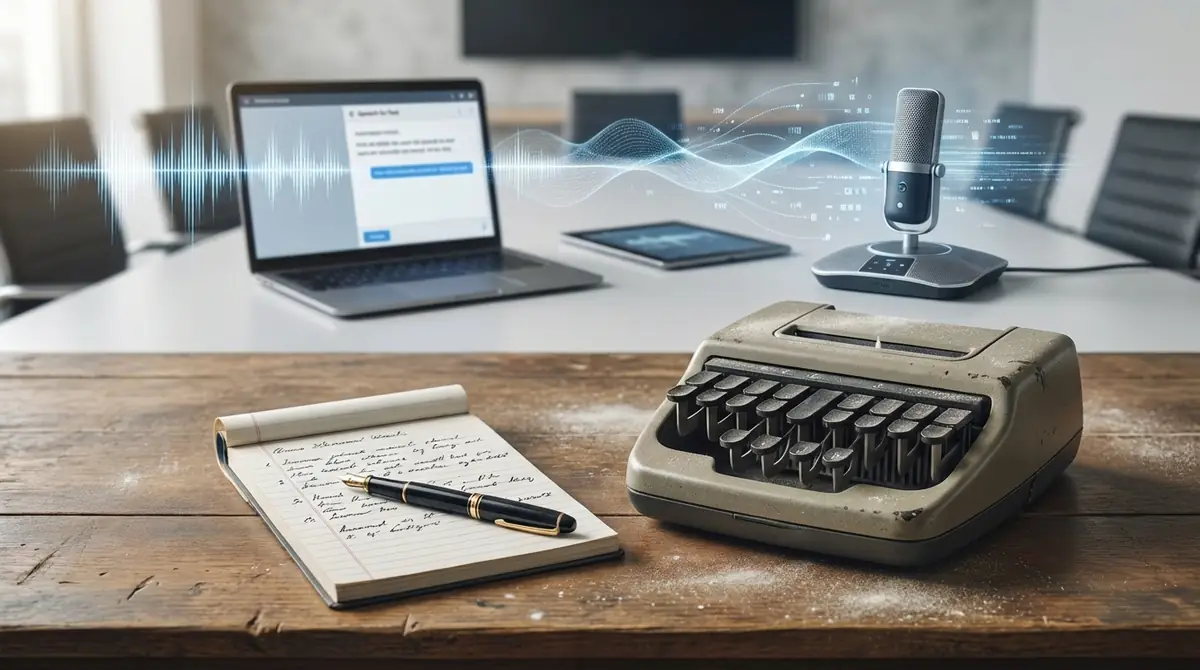 速記者が減少した3つの理由