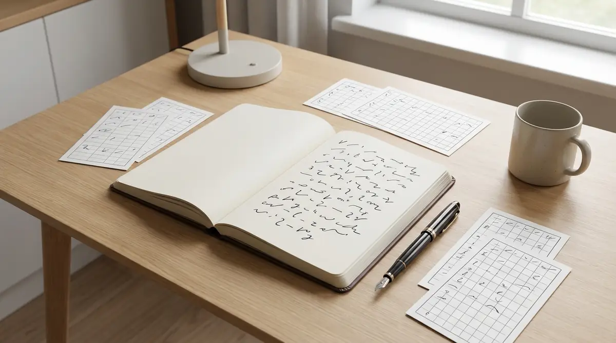 V式速記の基本符号一覧と書き方