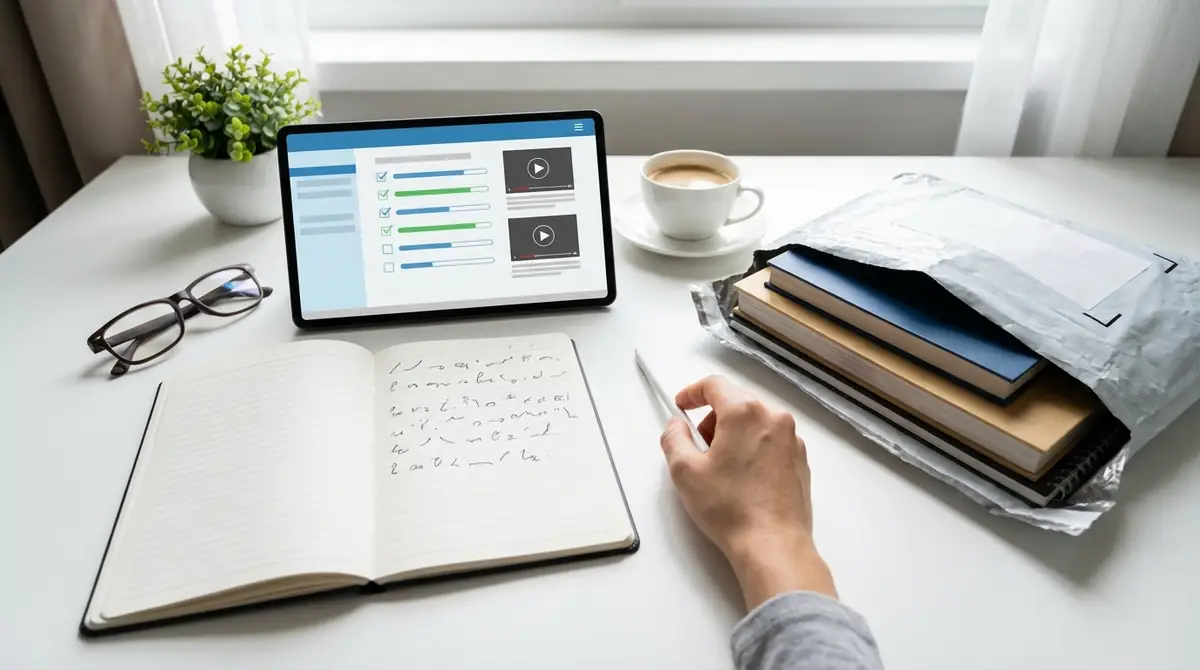 速記通信教育の始め方|申し込みから学習開始までの流れ