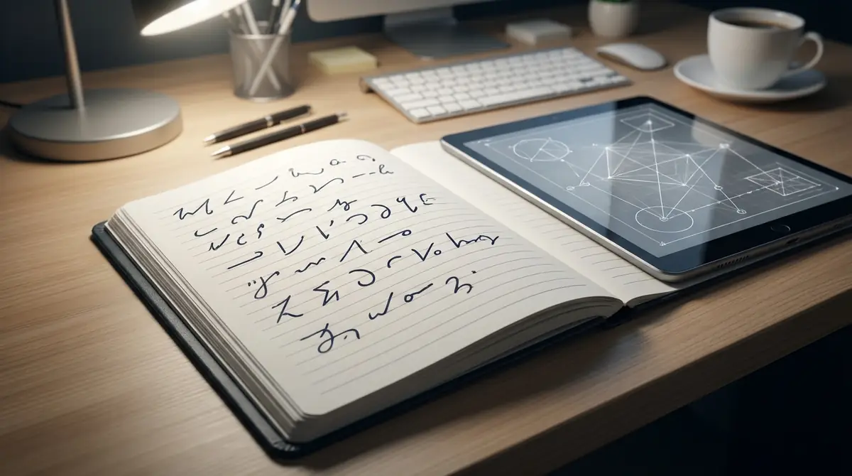 中根式速記の符号体系と書き方【図解付き】