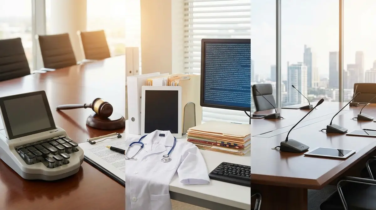 それでも速記者の需要が残る3つの領域