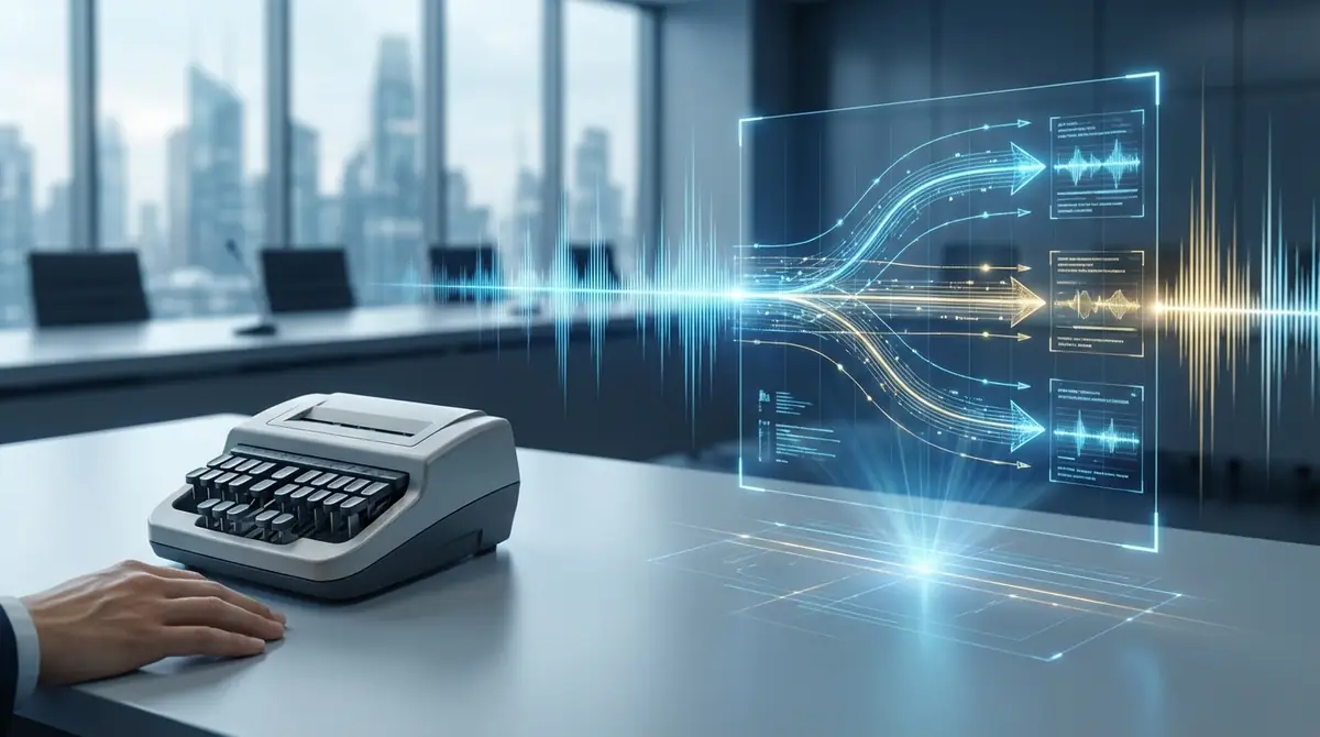 速記者は本当になくなるのか？3つのシナリオ予測