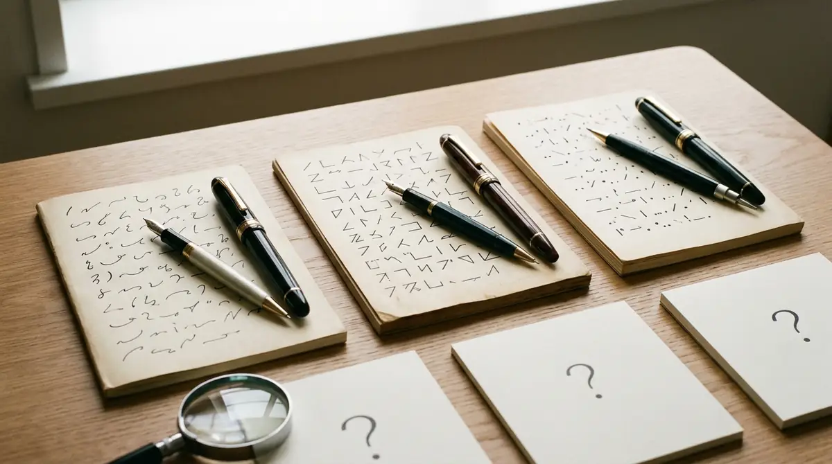 日本の主要な速記符号方式3つを比較｜初心者はどれを選ぶべき？