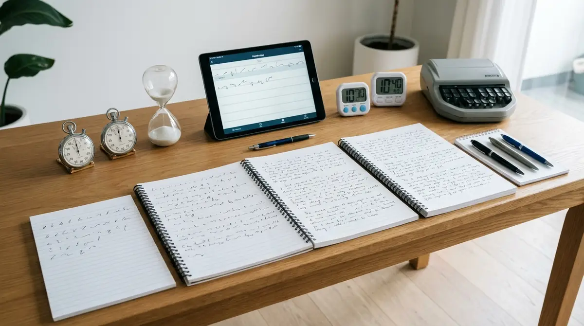 【レベル別】速記の練習メニューと時間配分