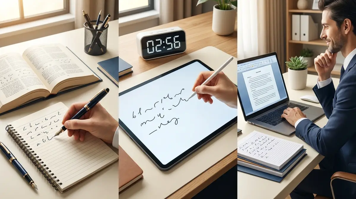 まとめ|今日から始める速記上達の3ステップ