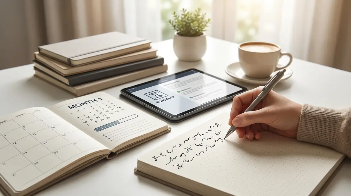 挫折しない速記独学ロードマップ【1ヶ月プラン】