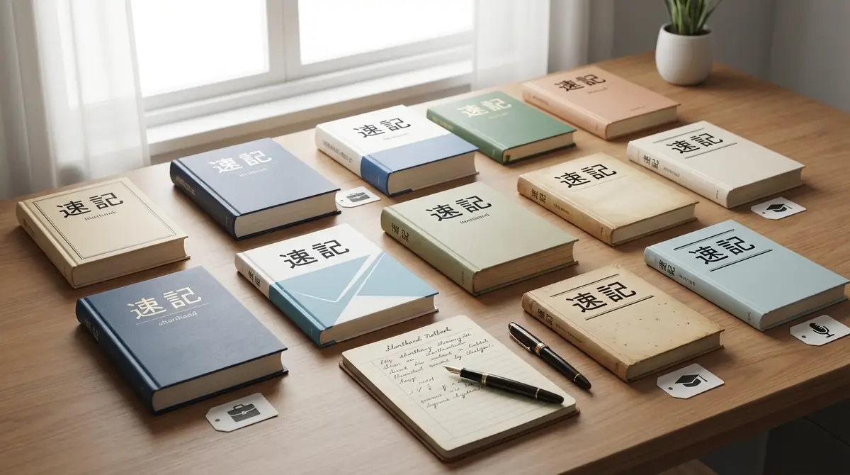 【目的別】速記のおすすめ本10選を徹底比較