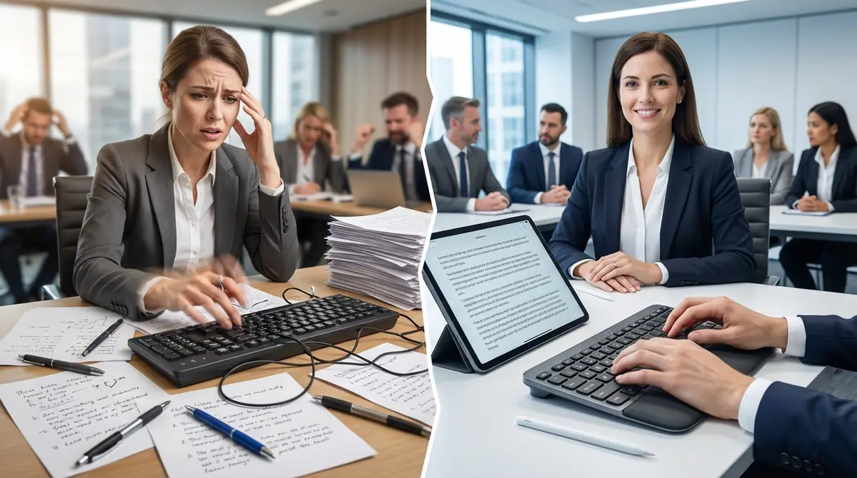 速記派遣でよくある失敗事例と回避策