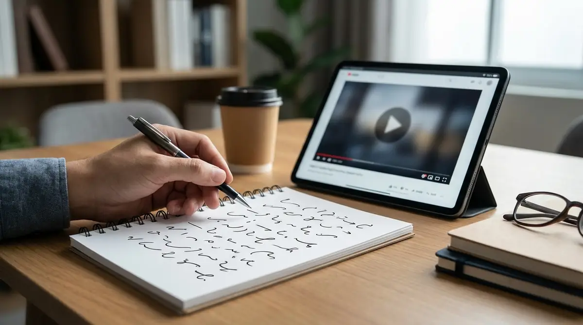 速記の動画学習におすすめのYouTubeチャンネル・動画7選