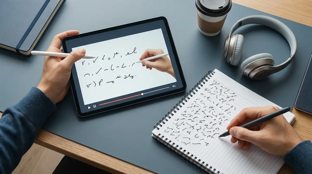 速記の動画学習の効果を最大化する5つのコツ