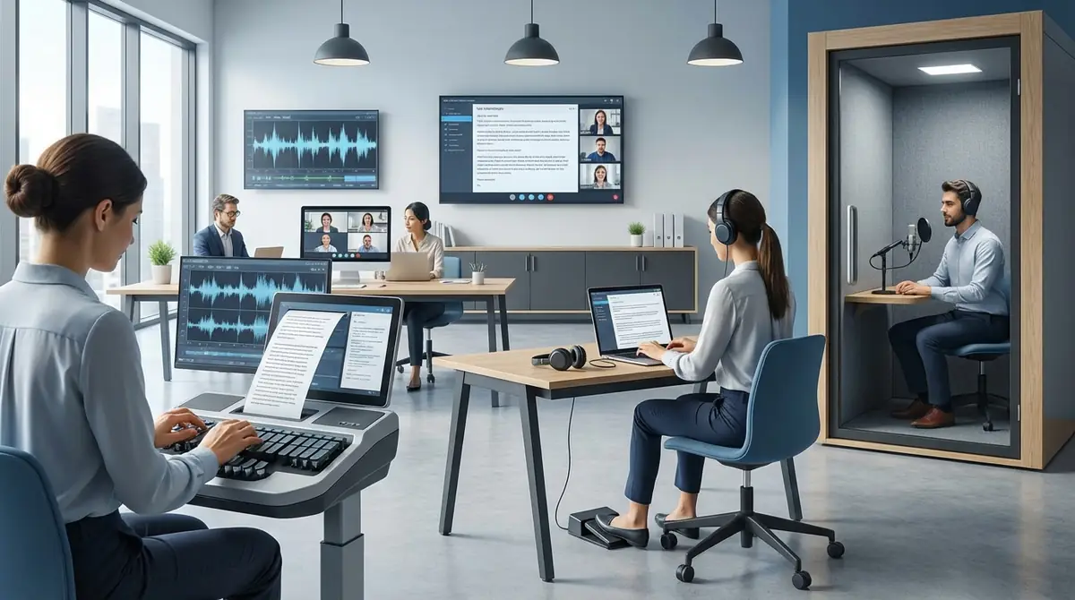 速記会社とは?サービスの種類と利用シーンを解説