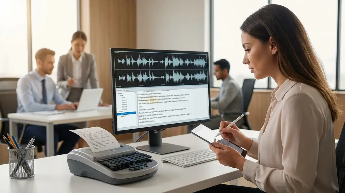 速記テキスト化を専門業者に依頼する方法