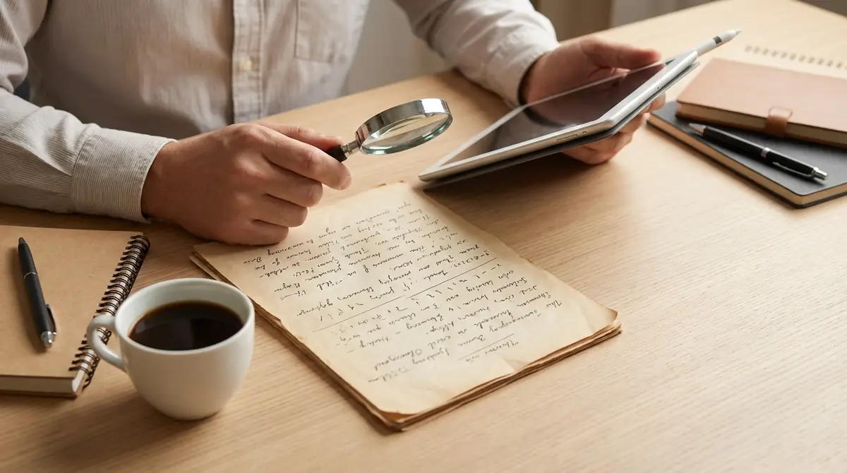 速記原稿を自分で読み解く・習得する方法