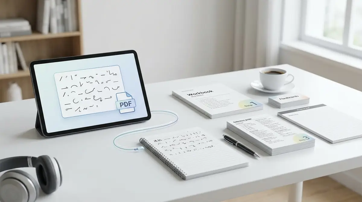 速記PDFを使った独学4ステップ練習法