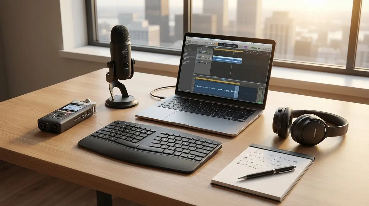 速記フリーランスに必要な機材・ツール