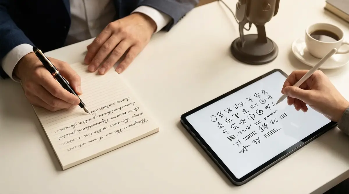 【結論】速記の仕組みを一言で説明すると？