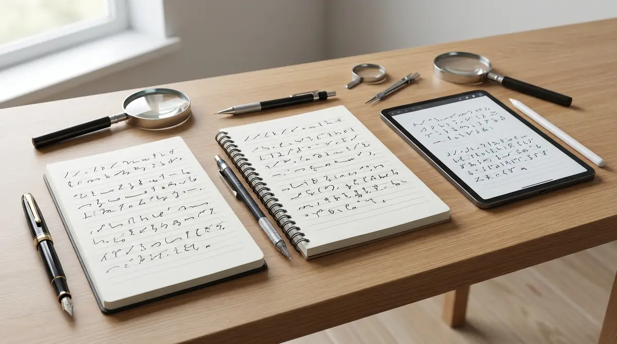 速記の仕組みは方式によって違う？日本の主要3方式を比較