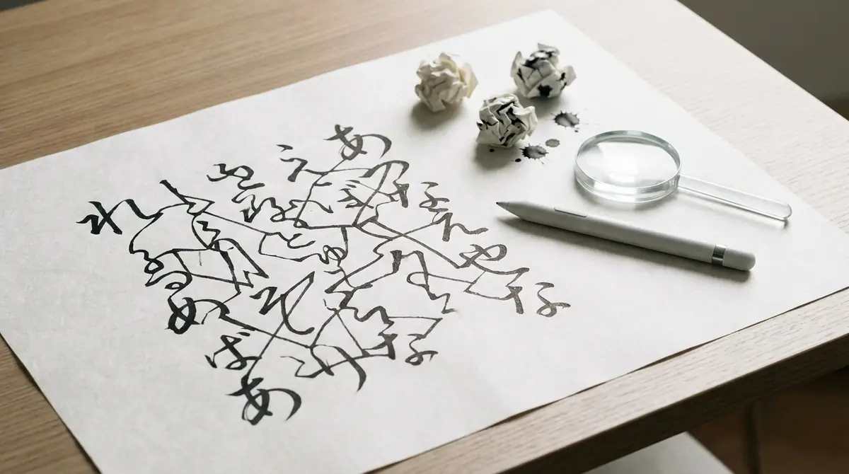 変規文字を学ぶ際の注意点とよくある失敗3選