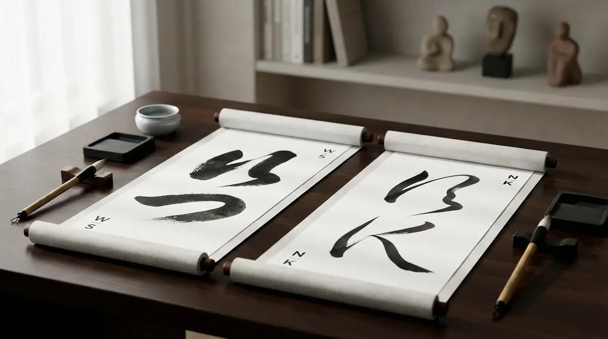 早稲田式・中根式における倍線の違い