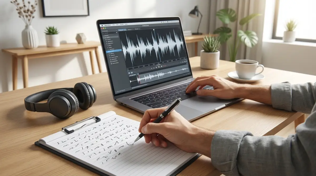 速記録(逐語録)を自分で作成する方法