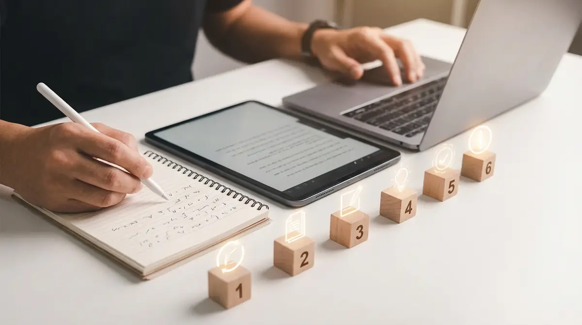 速記の反訳やり方|初心者でも今日からできる7ステップ