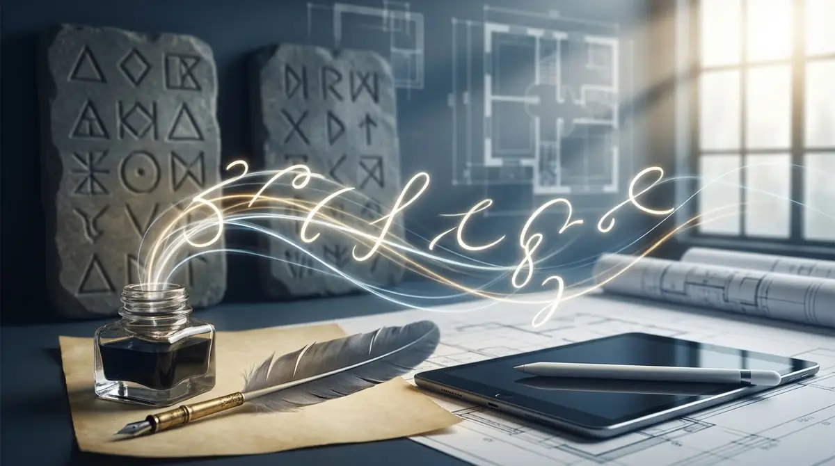 速記の基本文字はなぜこの形？特徴と成り立ち