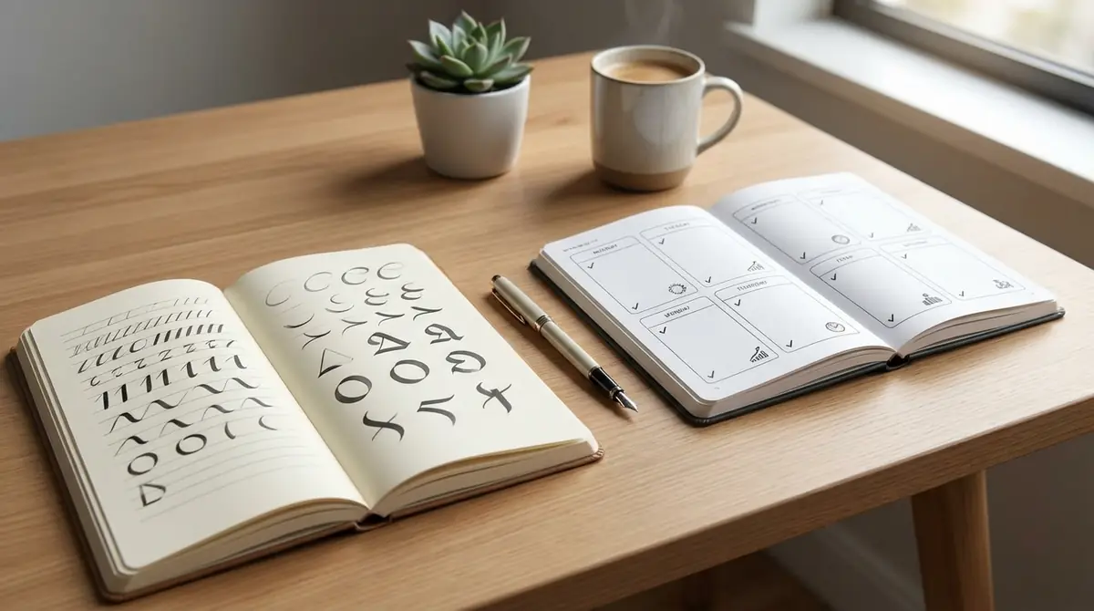 基本文字の練習方法｜1週間マスタースケジュール