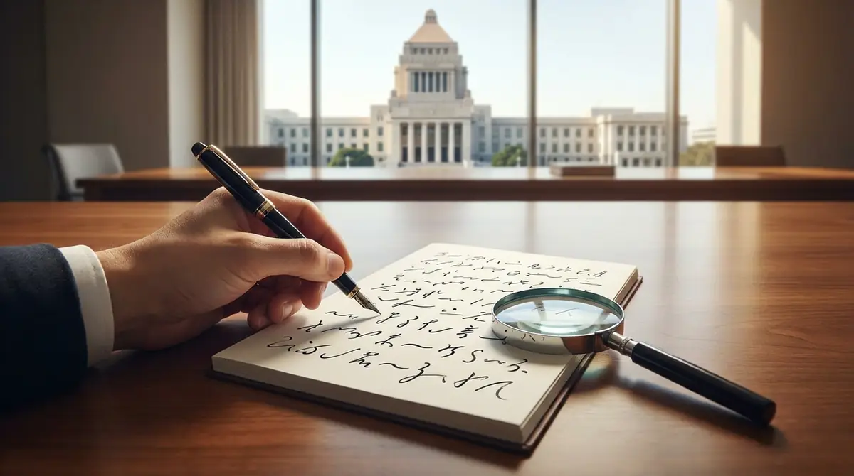 衆議院式速記の意味と読み方【30秒でわかる基礎知識】