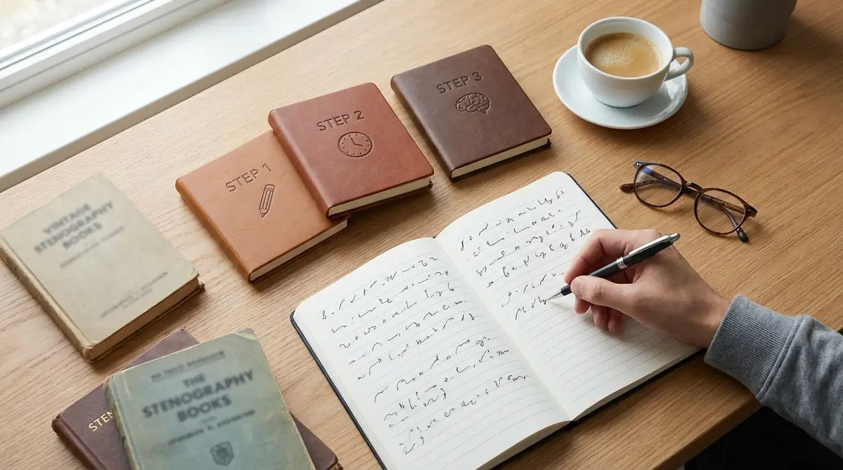 速記の始め方｜独学で習得する3ステップ