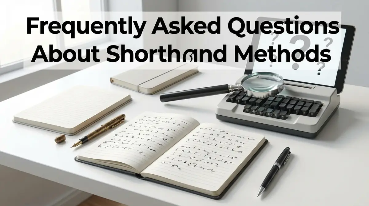 速記方式に関するよくある質問