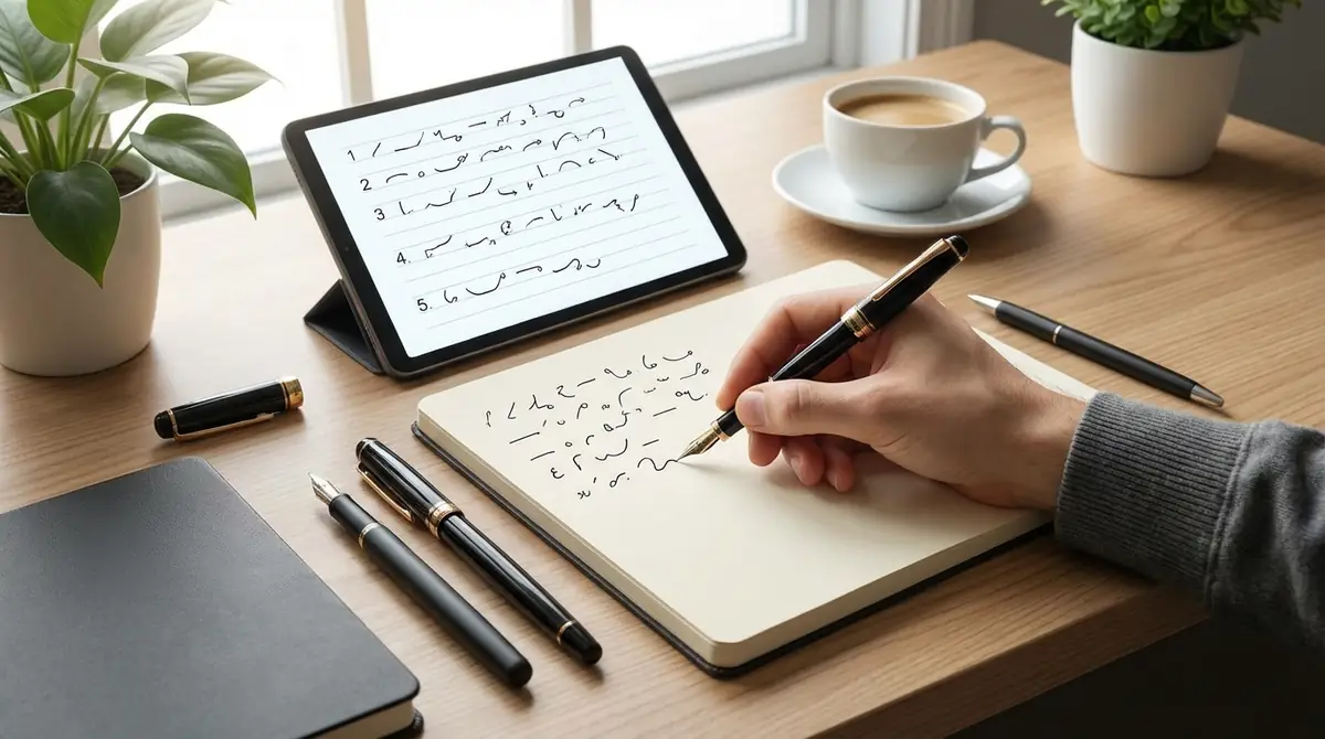 今日から始める！簡単な速記の練習法5ステップ