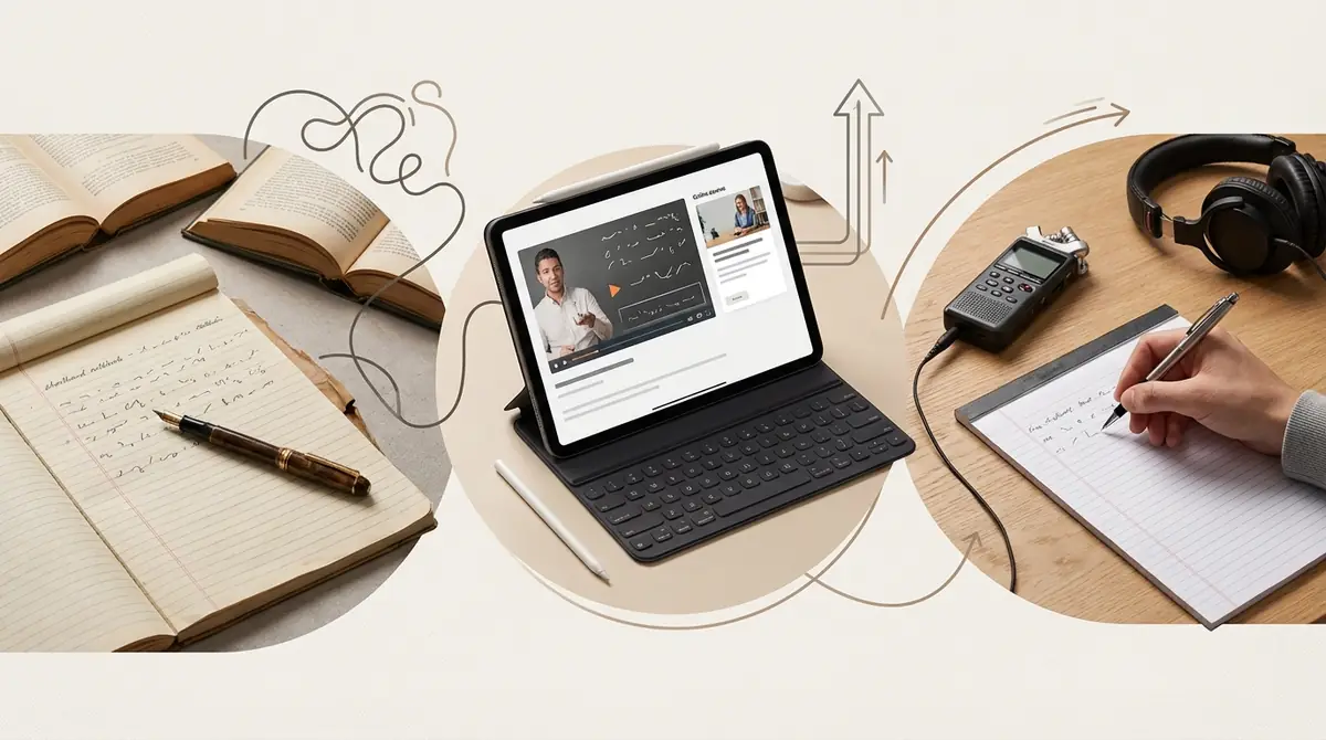 速記を学ぶ3つの方法と難易度比較