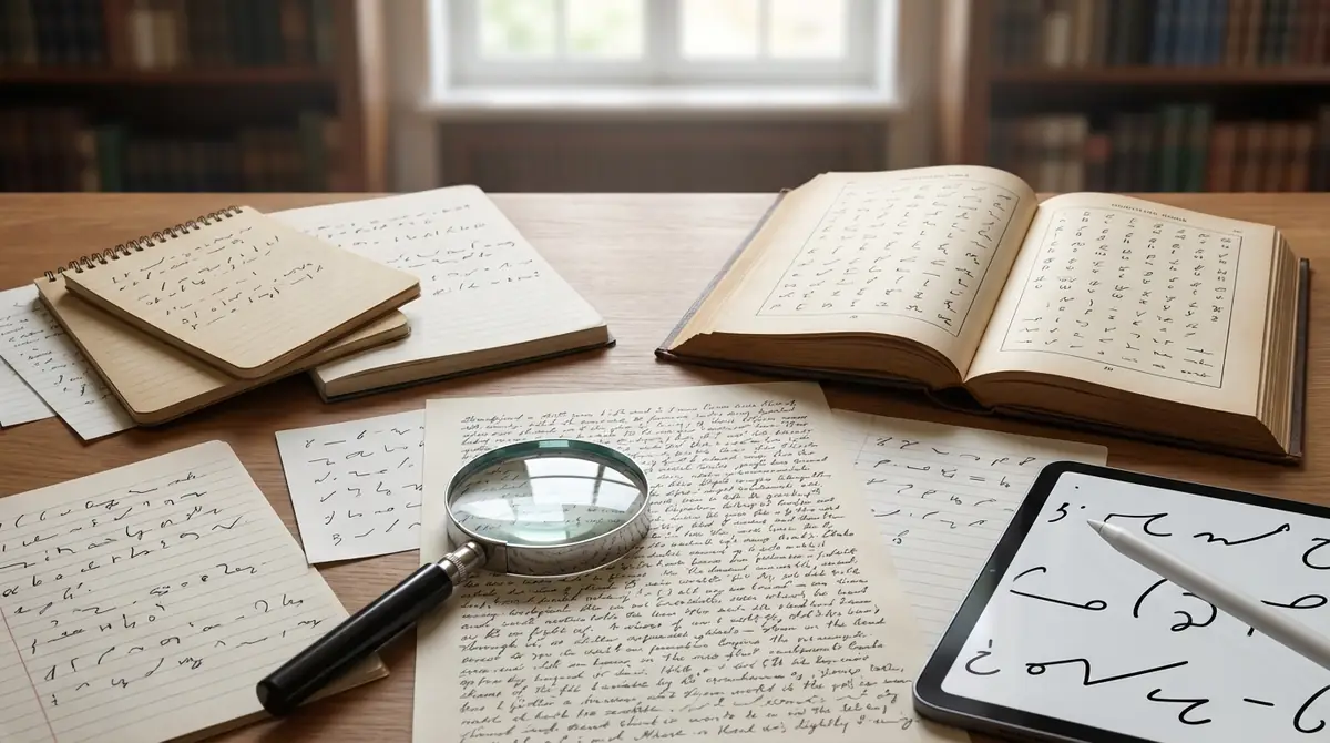 速記の種類と見分け方|読めない文字を特定する第一歩