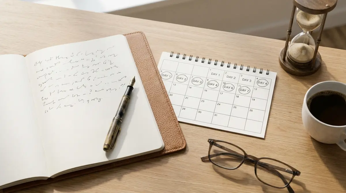 速記日記の始め方｜7日間スタートガイド