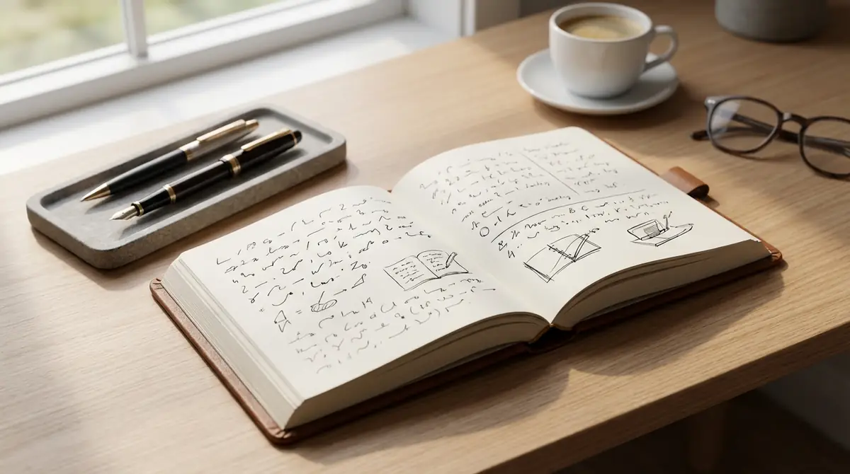速記日記におすすめのノートとペン