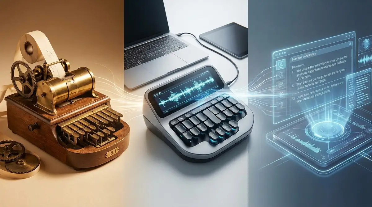 ステノタイプの歴史|1911年の発明から現代まで