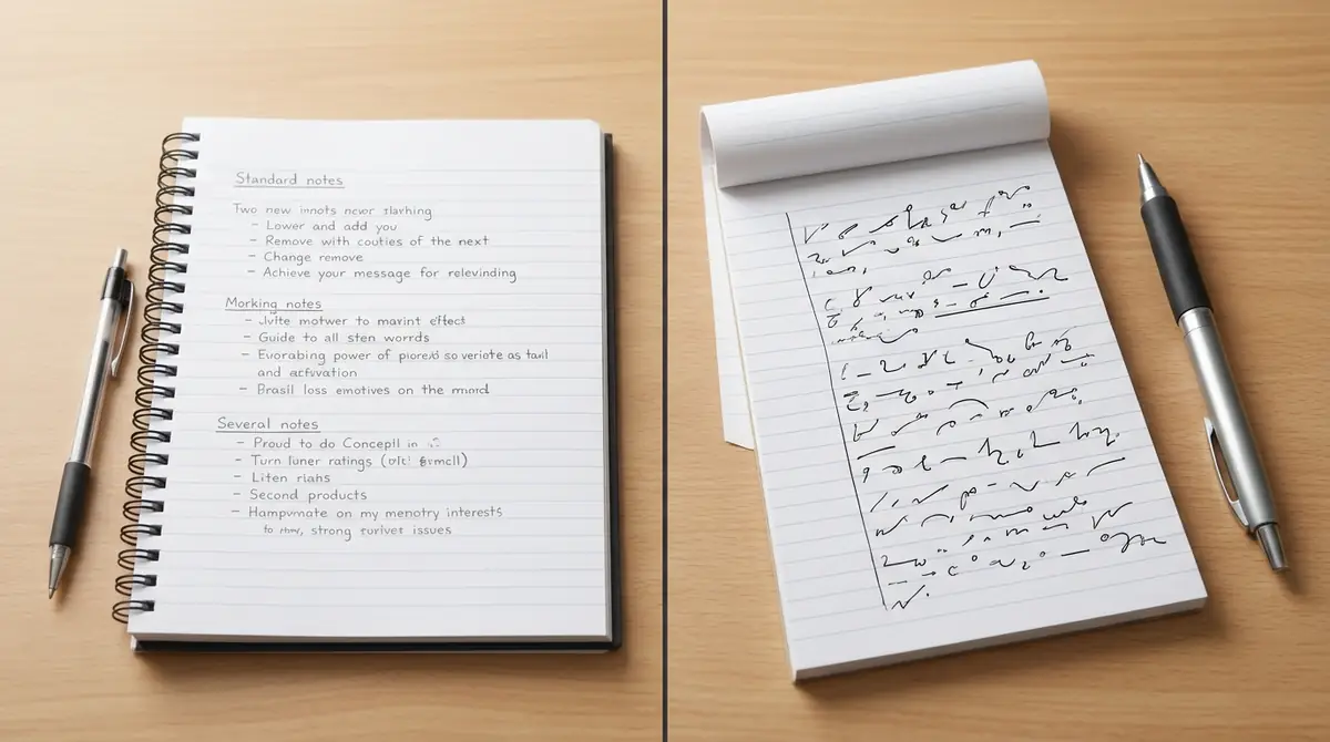 速記ノートとは？普通のノートとの3つの違い